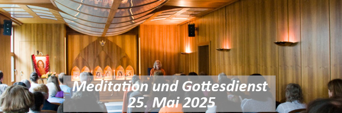 Meditation und Gottesdienst im Ashram Nürnberg